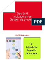 Diapositivas 6 Indicadores de Gestión de Procesos