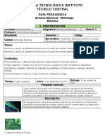 Guía de Mediciones Eléctricas - Corte 2