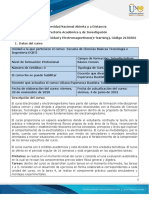 Syllabus Del Curso Electricidad y Electromagnetismo (E-Learning)