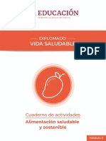 Cuaderno de Actividades Alimentación Saludable y Sostenible