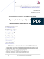 Importancia de La Atención Integral Con Enfoque en Salud Familiar