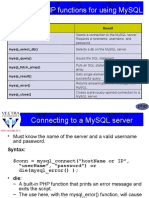 Basic PHP Functions For Using Mysql: Result Function