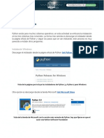 Lab 1 - Instalación y Primeros Pasos Con Python