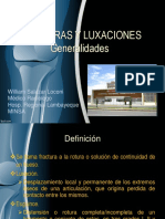 Clase 3 - Fracturas y Luxaciones