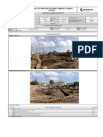 9.1 T2218 Huacchis - Inf. Avance de Obra Cimiento y Sobrecimiento