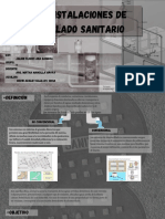 Plano de Diseño de Alcantarillado Sanitario