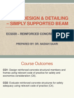 Simply Supported Beam Design