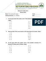 CARPIO, Carl Lawrence R. - Assessment