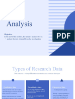 Data Analysis