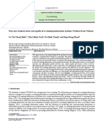 Firm Size, Business Sector and Quality of Accounting Information System