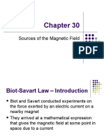 Sources of The Magnetic Field