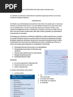 Infecciones RESPIRATORIAS Altas Otitis Media y Resfriado Común