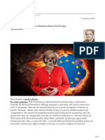 O Plano Kalergi para Limpeza Étnica Da Europa