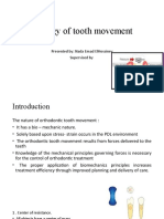 Biology of Tooth Movement: Presented By: Nada Emad Elhossiney Supervised by