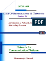 UCCN1004 - Lect2a - Intro To Network Devices - Addressing