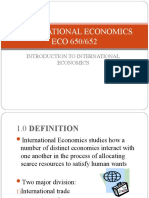 Chp.1 International Economics