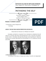 Understanding The Self: Module 2 Contents/ Lessons