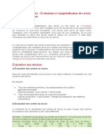 Évaluation Et Comptabilisation Des Stocks Et de Leurs Variations