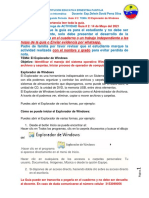 Guia 2 Segundo Periodo Grado Sexto Tema El Explorador de Windows