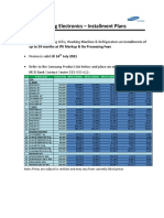 Samsung Electronics - Installment Plans: Purchase Samsung Leds, Washing Machine & Refrigerators On Installments of