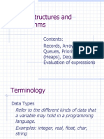 Data Structures and Algorithms