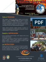 Brochure Bombero I y II 2013