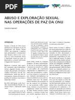 V. 5 N. 6 Dez. 2018 - Abuso e Exploracao Sexual Nas Operacoes de Paz Da Onu