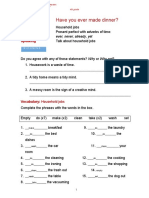 4th GRADE - Unit 4 - Have You Ever Made Dinner (Complete)