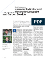 MI70 Measurement Indicator and Handheld Meters For Dewpoint and Carbon Dioxide