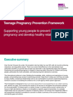 Teenage Pregnancy Prevention Framework