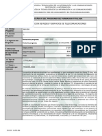 Tg. Implementación de Redes y Servicios de Telecomunicaciones