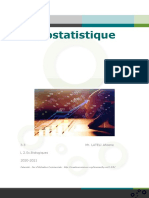 Biostatistique. Université Frères Mentouri Constantine 3.3. Mr. LATELI Ahcene. L 2.Sc - Biologiques