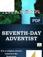 History of The Seventh Day Adventist