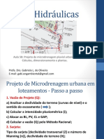 Aula 5B - Projeto de Microdrenagem Urbana