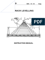 Track Levelling: Instruction Manual