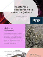 Reactores y Catalizadores en La Industria Química