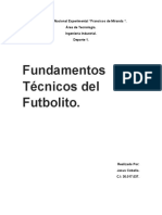 Fundamentos Del Futbolito