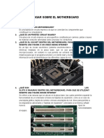 1) Investigar Sobre El Motherboard