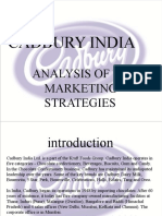 Cadbury India: Analysis of The Marketing Strategies