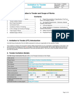 2021.03.25 - Invitation To Tender and Scope of Works - Electrical