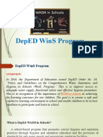 DepEd WiNS Program Validation