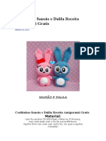 Coelhos Sansão e Dalila