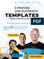 Ebook TOP 10 Proven LinkedIn Outreach Templates