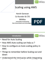 Auto Scaling Using Amazon Web Services 