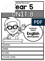 Y5 Unit 8 Worksheets