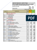 Planilla de Metrados Adicional