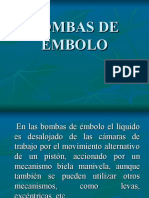 BOMBAS de Embolo