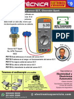 EySer09 Prueba Del Sensor ECT, Chevrolet Spark P0115 P0116 P0117 P0118 P0119 - LUFFI