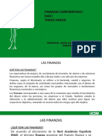 Semana 4 - Finanzas y Gobierno Corporativo