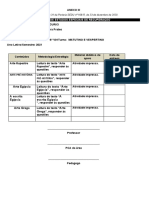 Plano de Estudos Especiais de Recuperação - 6º Ano